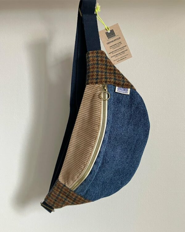 Big Banana - mix tweed/jean