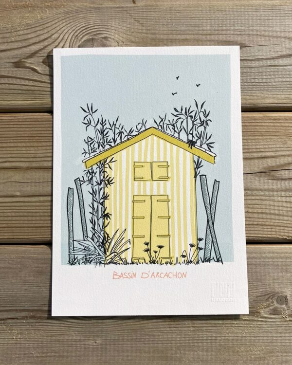 Affiche Bassin d'Arcachon