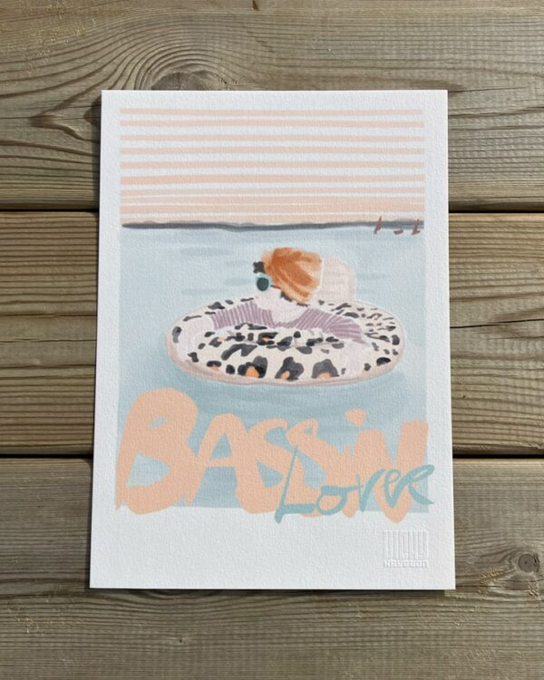 Affiche Bassin Lover