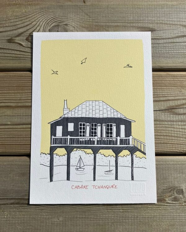 Affiche Cabane Tchanquée