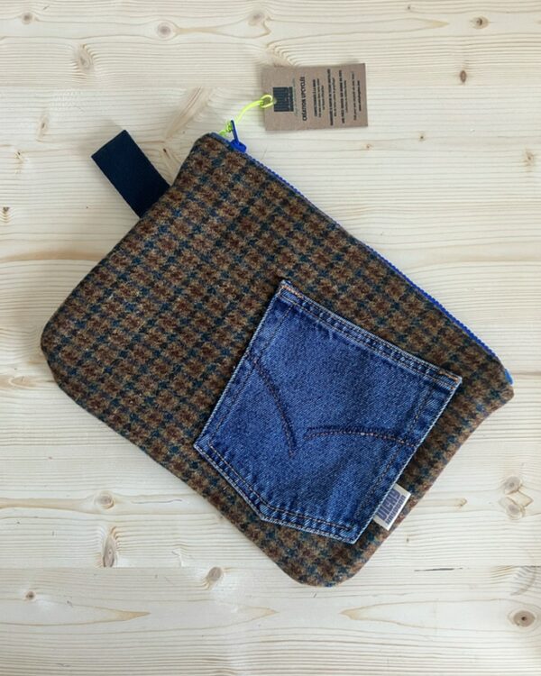 Pochette tweed