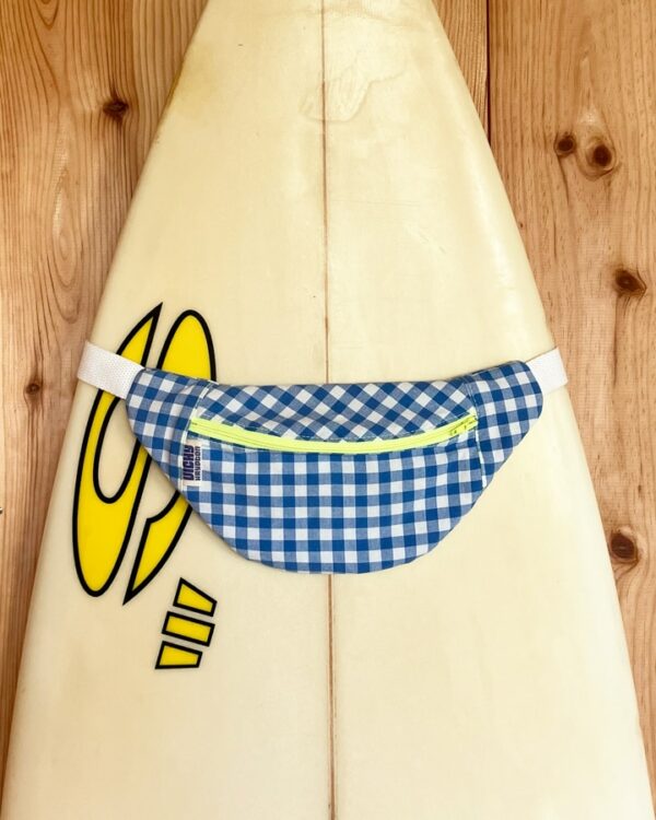 Banane kid Vichy bleu