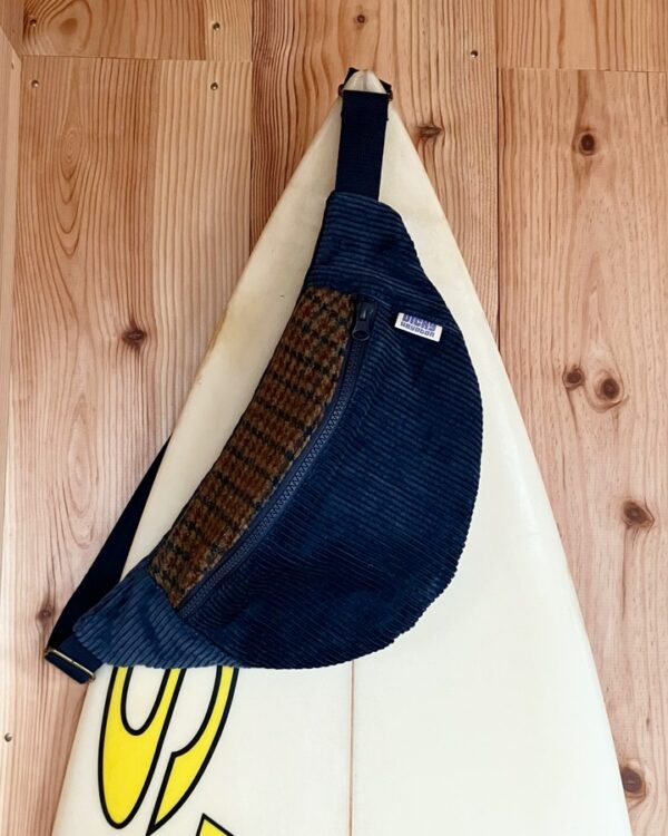 Banane L Velours tweed