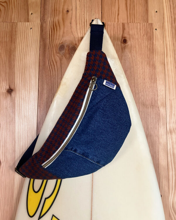 Banane L Pied de Coq Denim