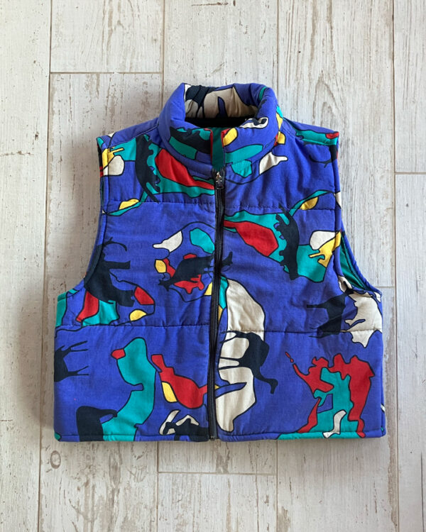 Doudoune sans manches Indigo