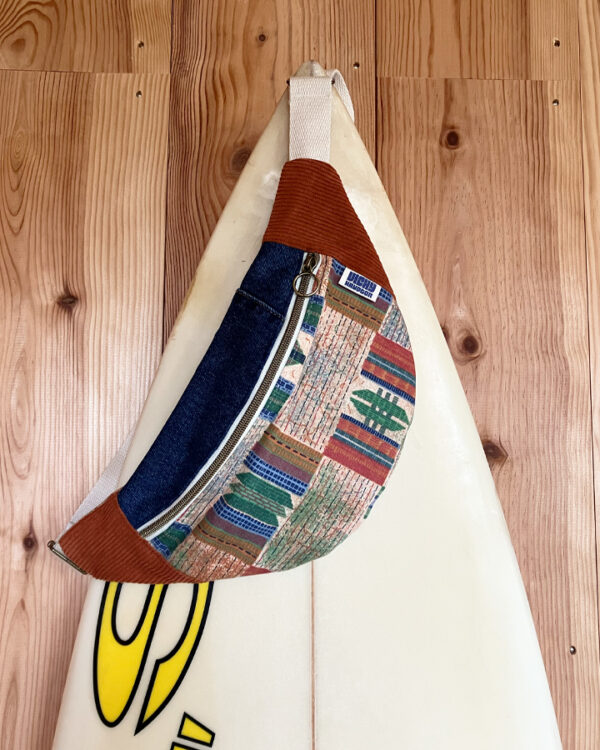 Banane L Graphique Denim Velours