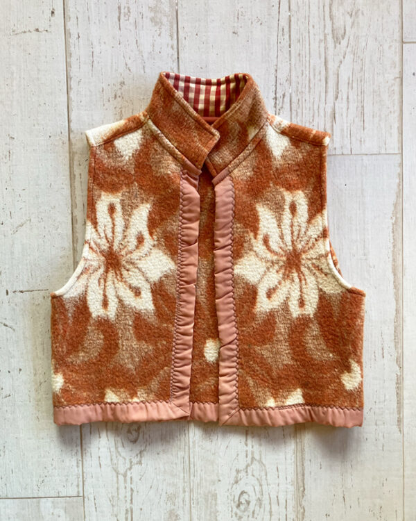 Veste Fleurs Terra Cotta
