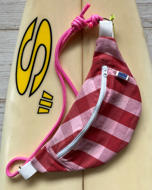 Banane L Corde Damier Rose