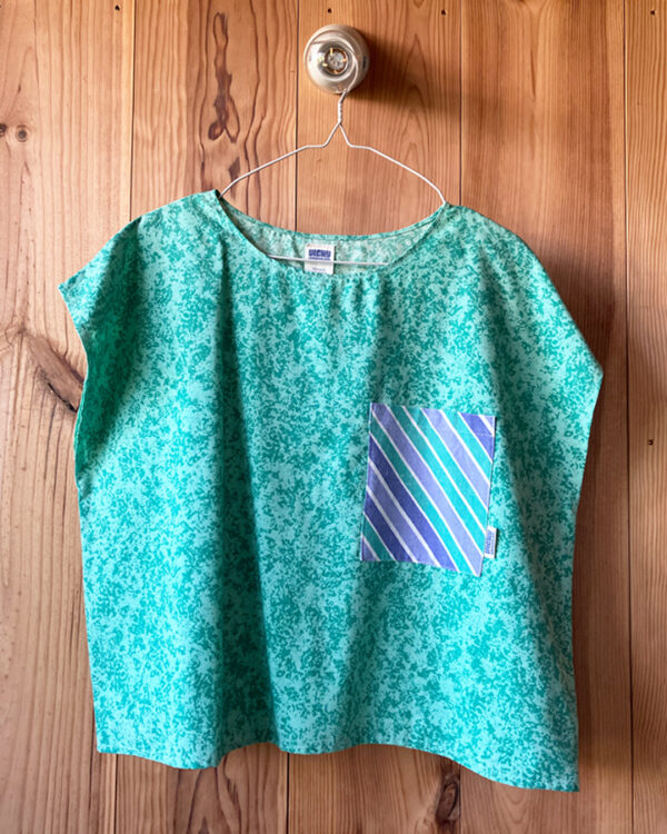 Box Top Marbré Vert