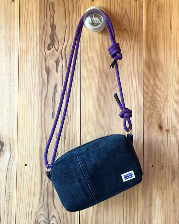 Sac Bandoulière Denim BlueBlack